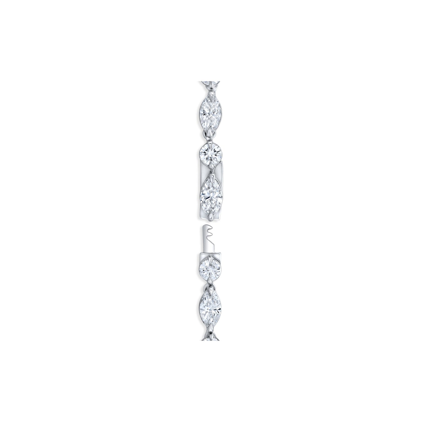 High Jewelry | Marquise Cut Detachable Lariat Necklace - view 6