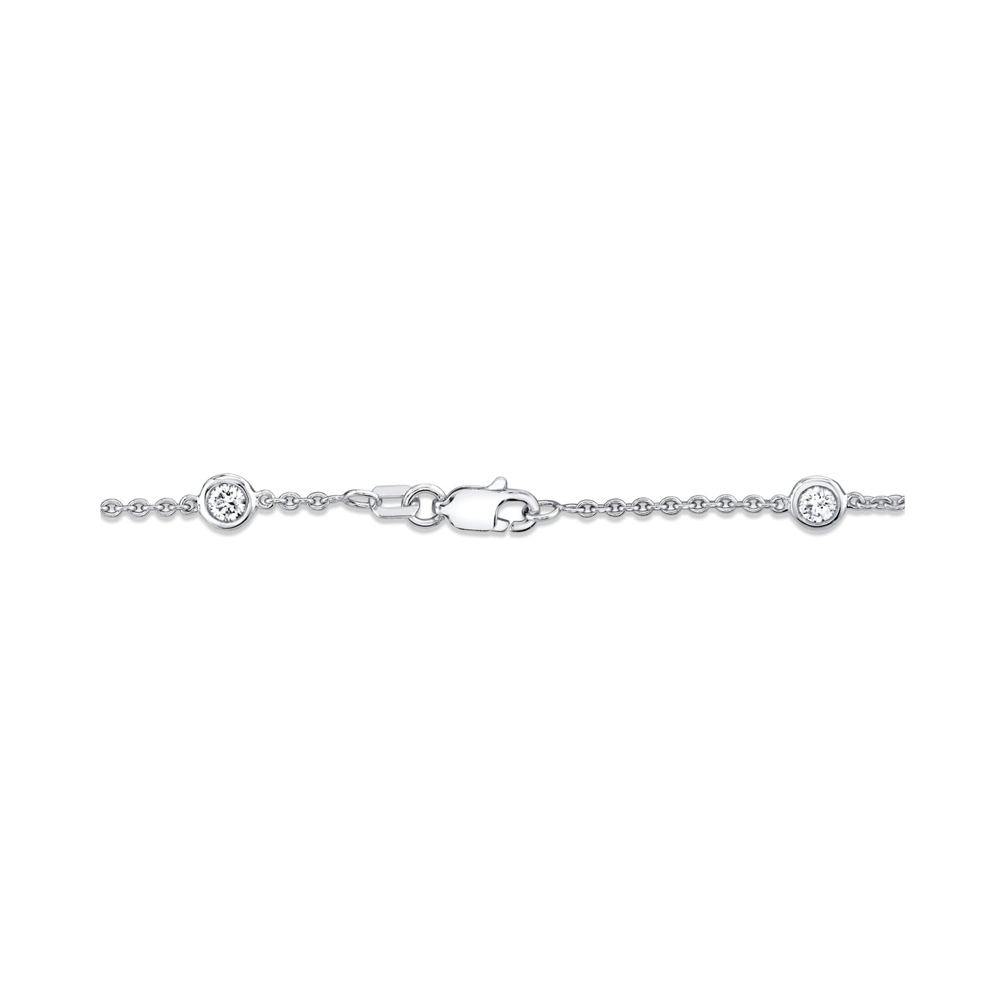 Bezel By The Yard Lab Diamond Bracelet - view 12