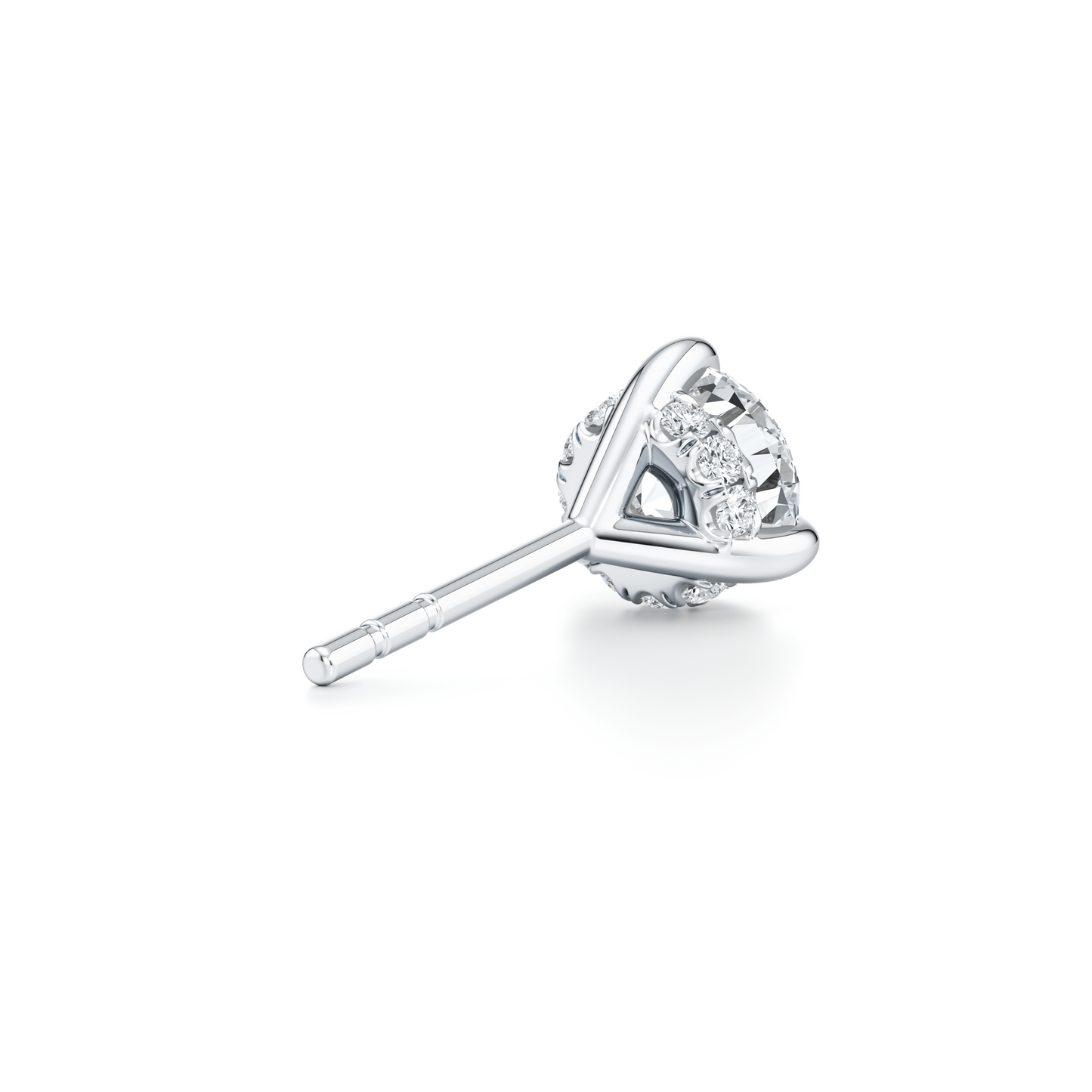 Chelsea Lab Diamond Round Brilliant Martini Studs - view 12