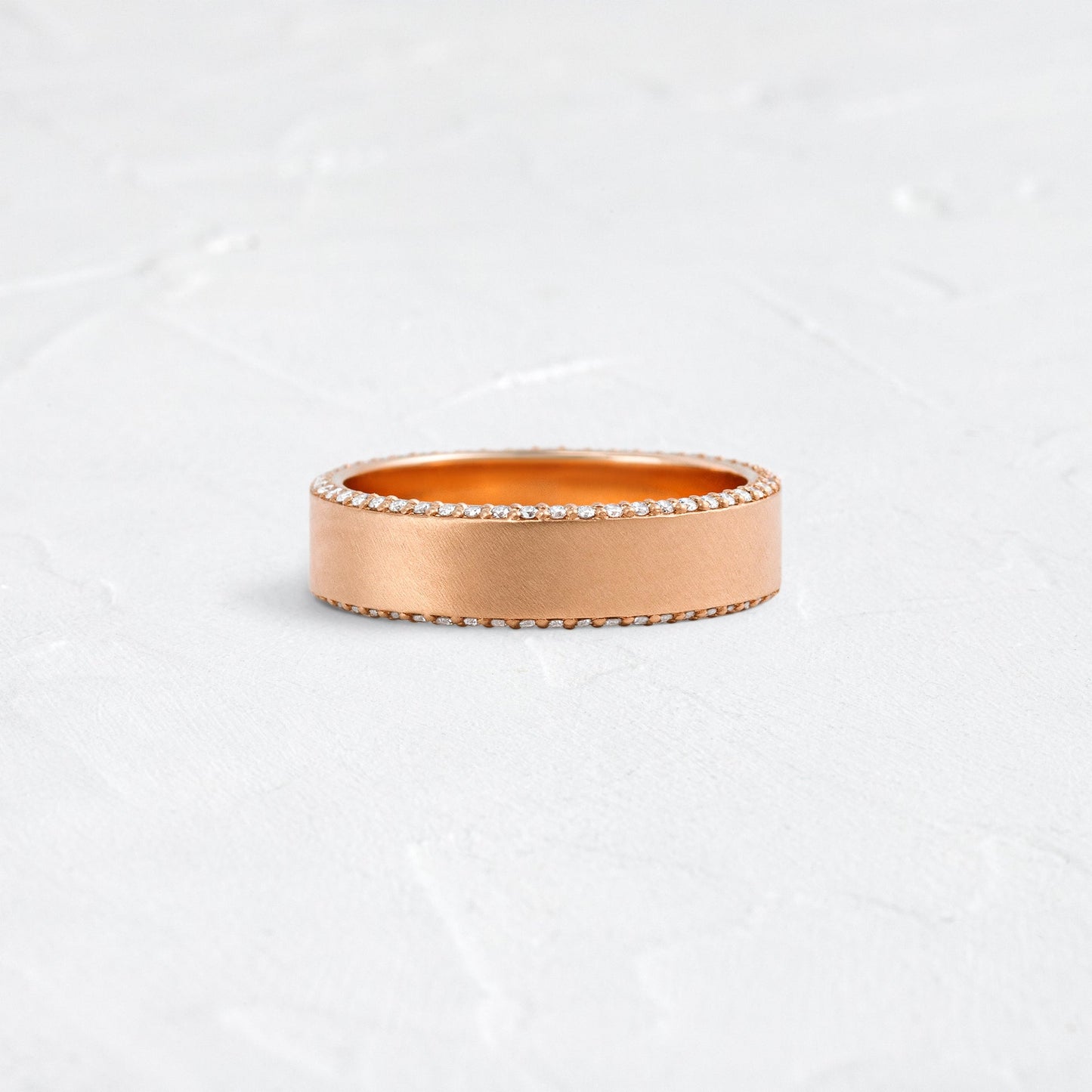 Breakthrough- 0.3 CT Round Lab Grown Diamond Men's Wedding BandBreakthrough- 0.3 CT Round Lab Grown Diamond Men's Wedding Band - Front view