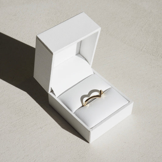 Chevron- Wedding BandChevron- Wedding Band - Front view