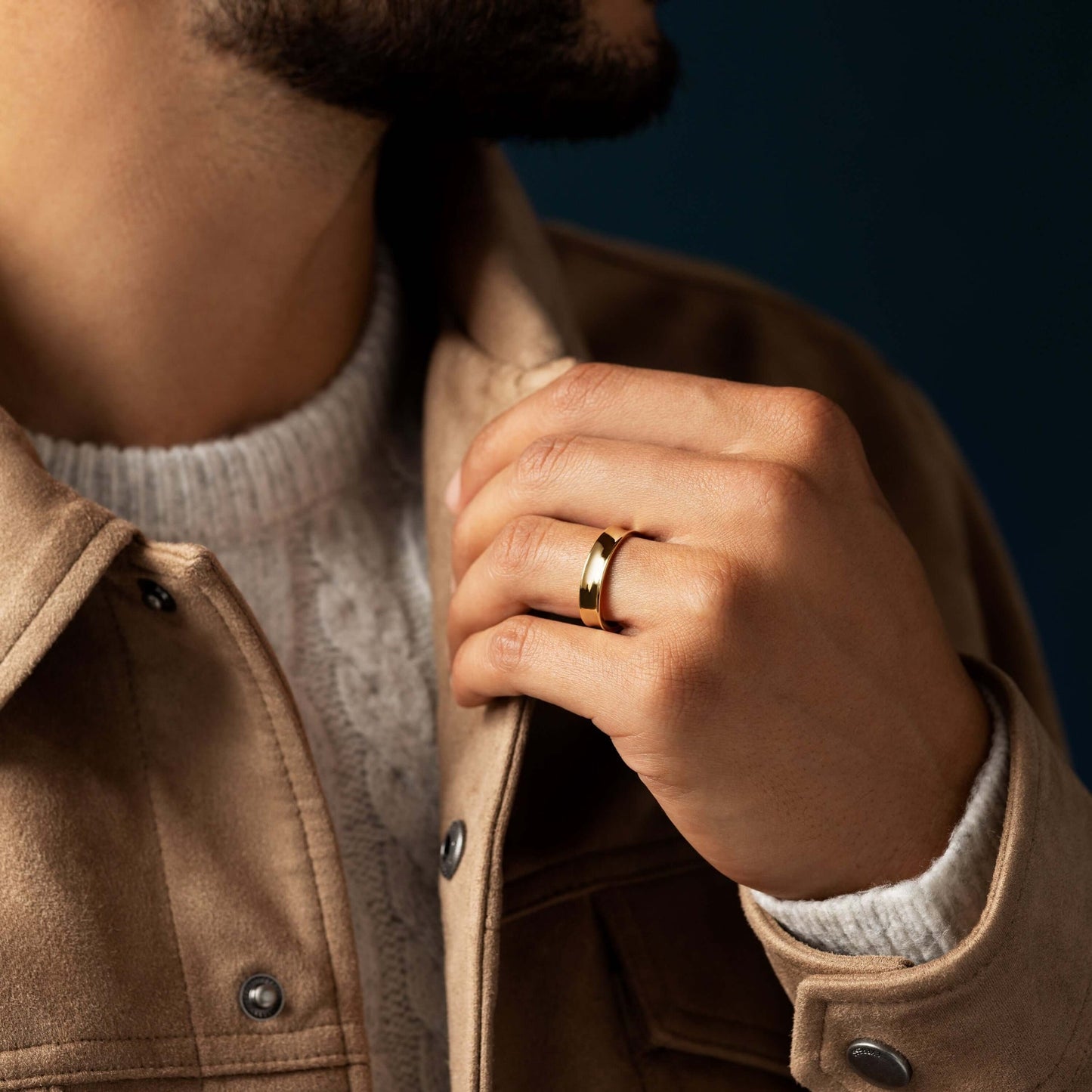 Classic- Men's Wedding BandClassic- Men's Wedding Band - Front view
