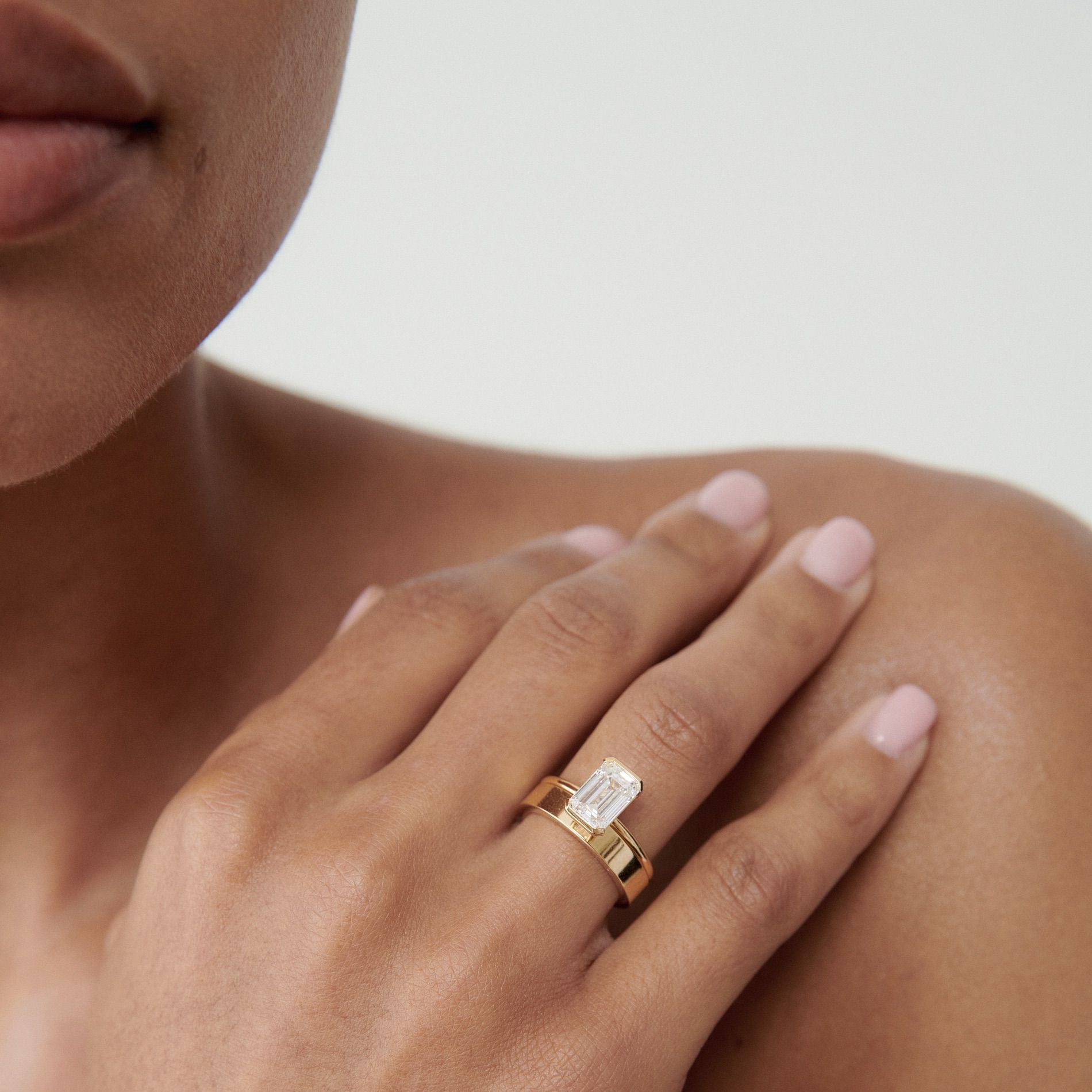 Classic- Wedding BandClassic- Wedding Band - Back view