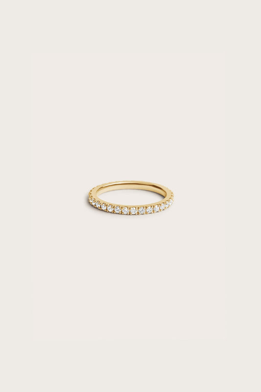 Eternity- 0.60 CT Round Lab Grown Diamond Wedding BandEternity- 0.60 CT Round Lab Grown Diamond Wedding Band - Front view