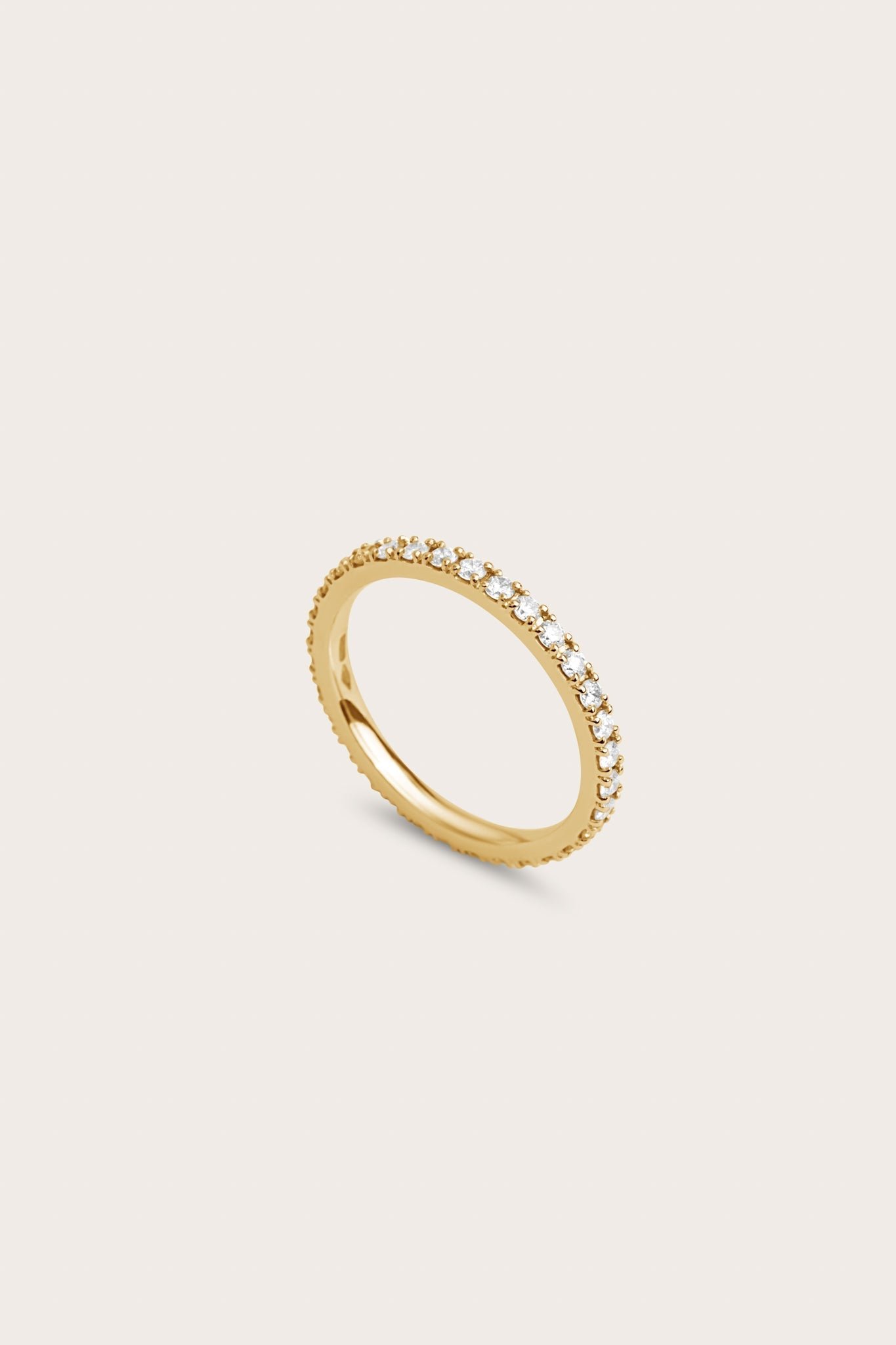 Eternity- 0.60 CT Round Lab Grown Diamond Wedding BandEternity- 0.60 CT Round Lab Grown Diamond Wedding Band - Front view