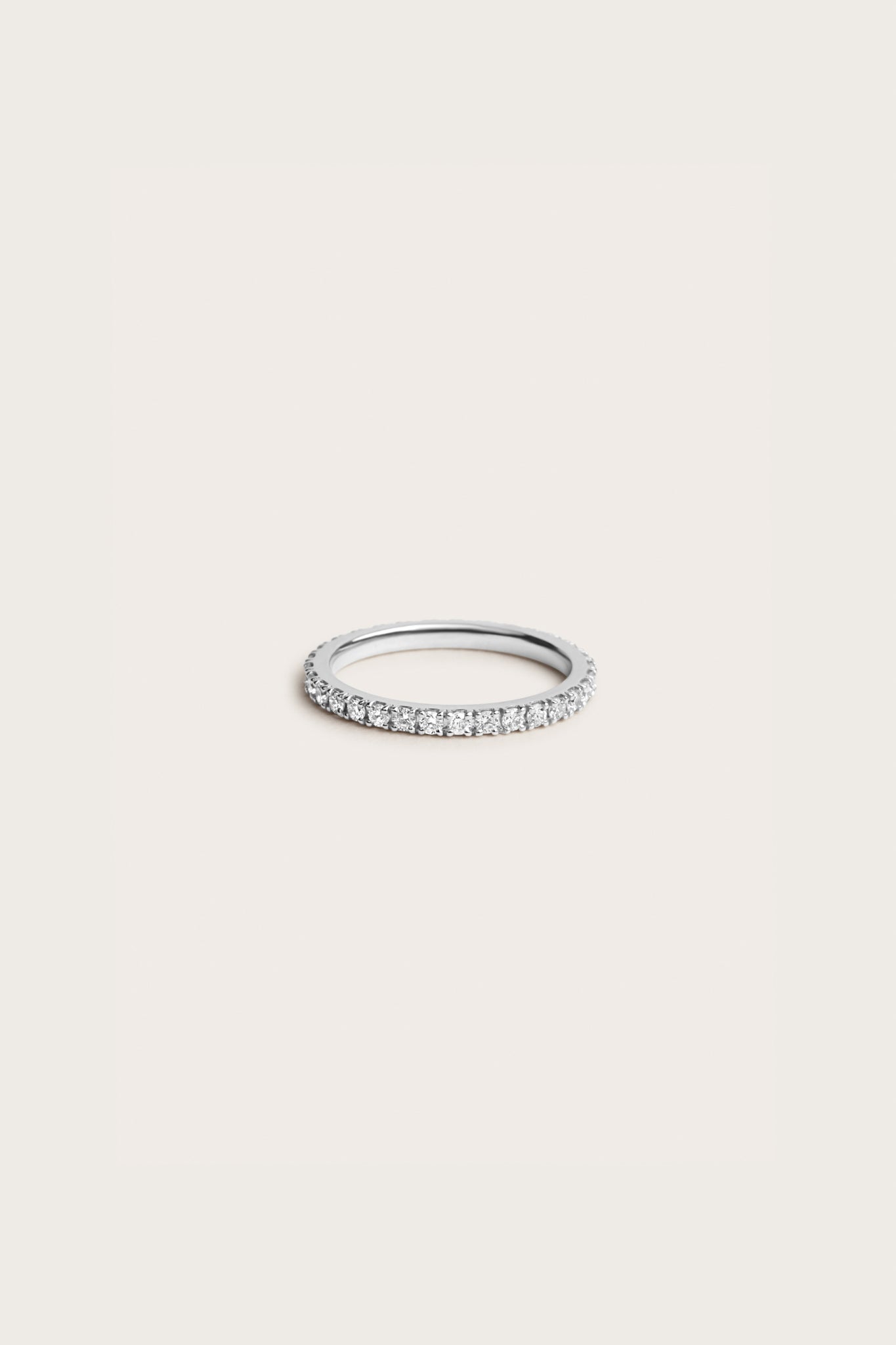 Eternity- 0.60 CT Round Lab Grown Diamond Wedding BandEternity- 0.60 CT Round Lab Grown Diamond Wedding Band - Back view