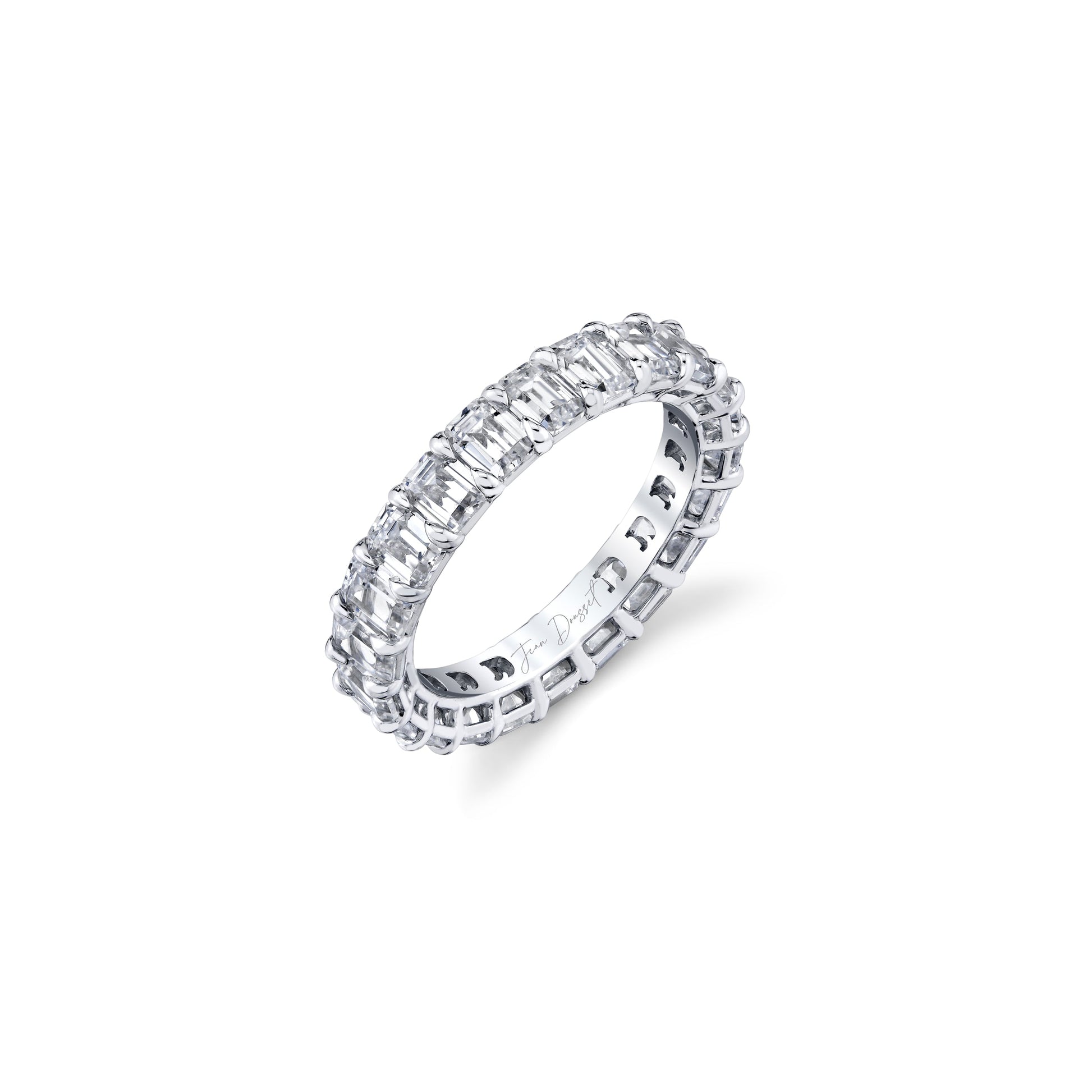 Olivia Emerald Lab Diamond Eternity Band | Saviera Jewels