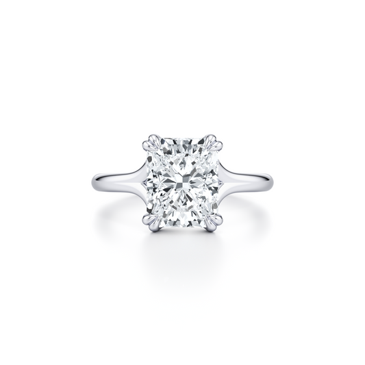 Jane Radiant Solitaire Lab Diamond Engagement Ring | Saviera Jewels