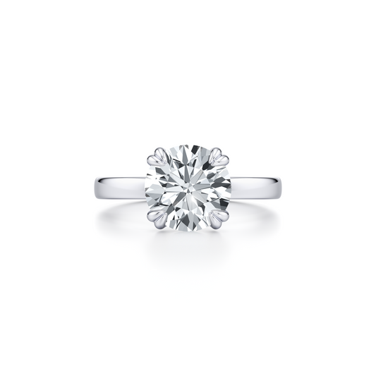 Hayden Pear Solitaire Lab Diamond Engagement Ring | Saviera Jewels