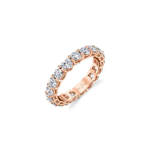 Eve Heart Lab Diamond Eternity Band | Saviera Jewels