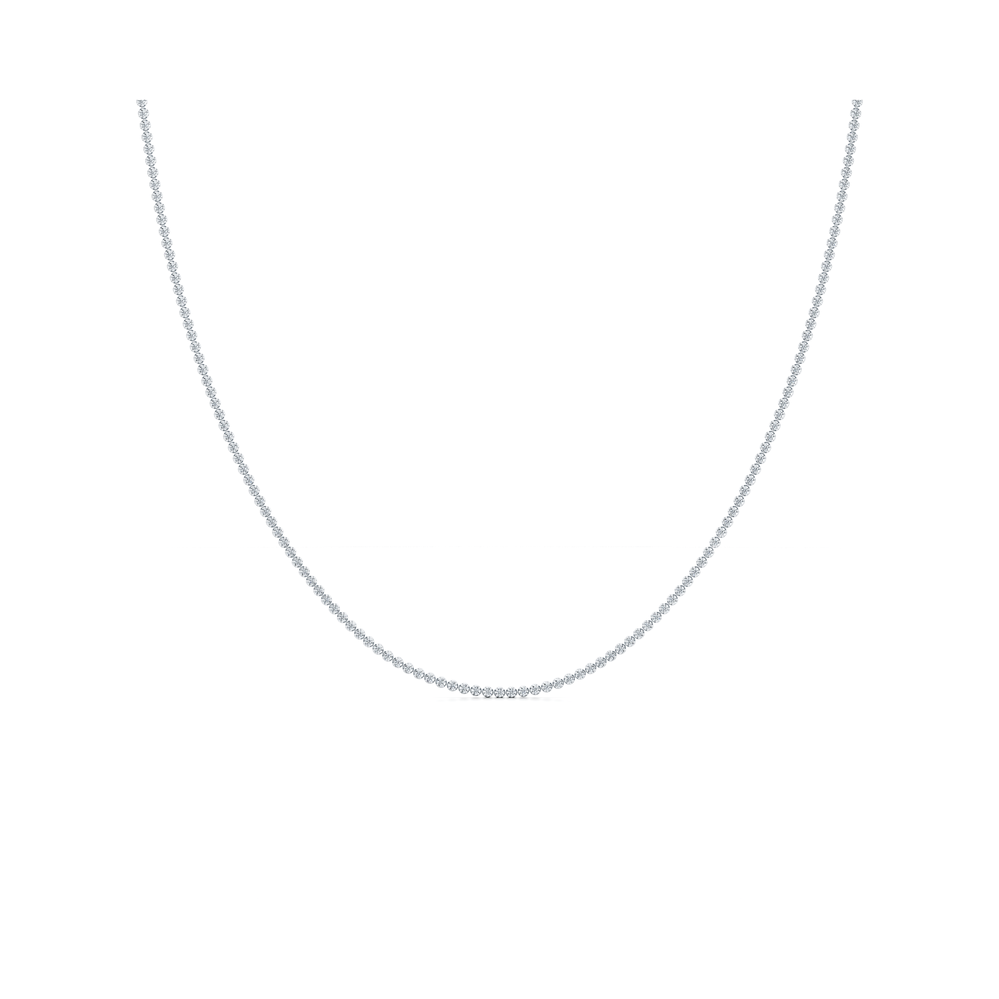 La Petite Lab Diamond Tennis Necklace | Saviera Jewels