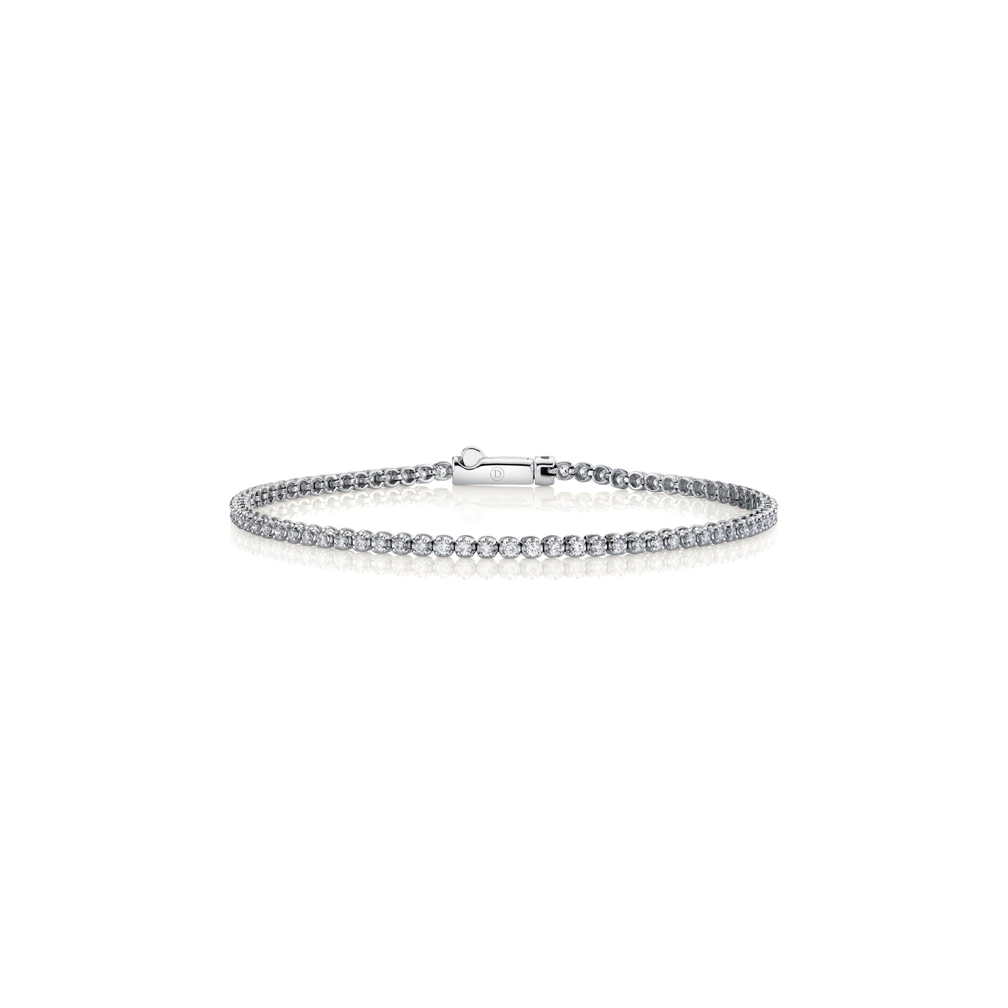 La Petite Lab Diamond Tennis Bracelet | Saviera Jewels