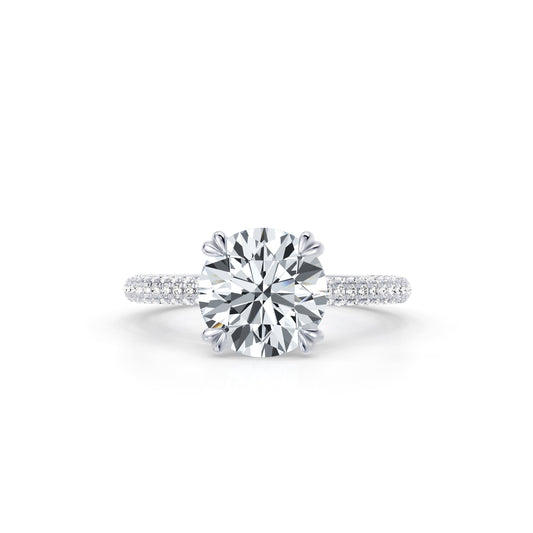 Chelsea Signature Oval Lab Diamond Engagement Ring | Saviera Jewels