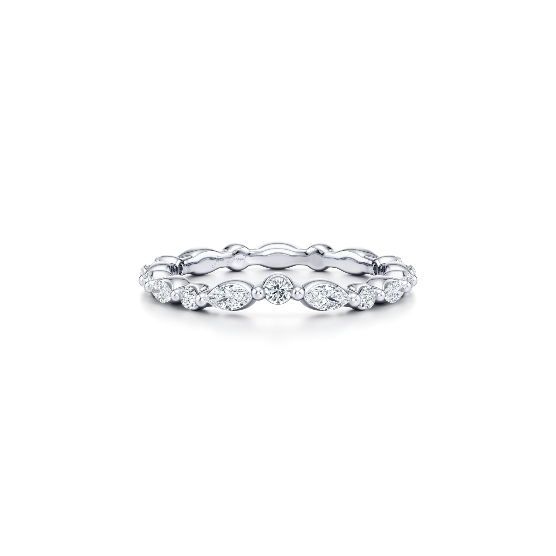 Vivienne Lab Diamond Wedding Band | Saviera Jewels