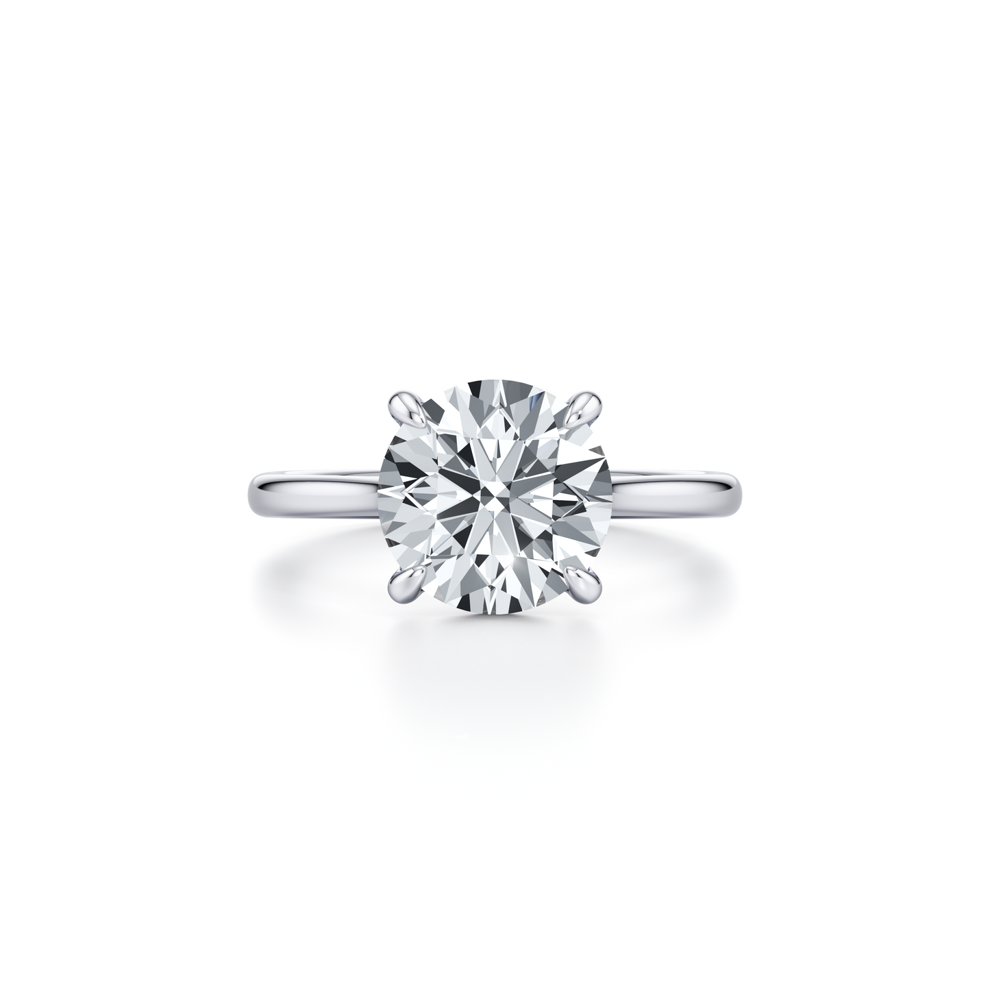 Chelsea Essential Oval Solitaire Lab Diamond Engagement Ring | Saviera Jewels