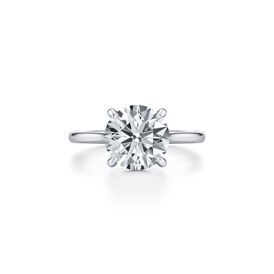 Chelsea Essential Oval Solitaire Lab Diamond Engagement Ring | Saviera Jewels