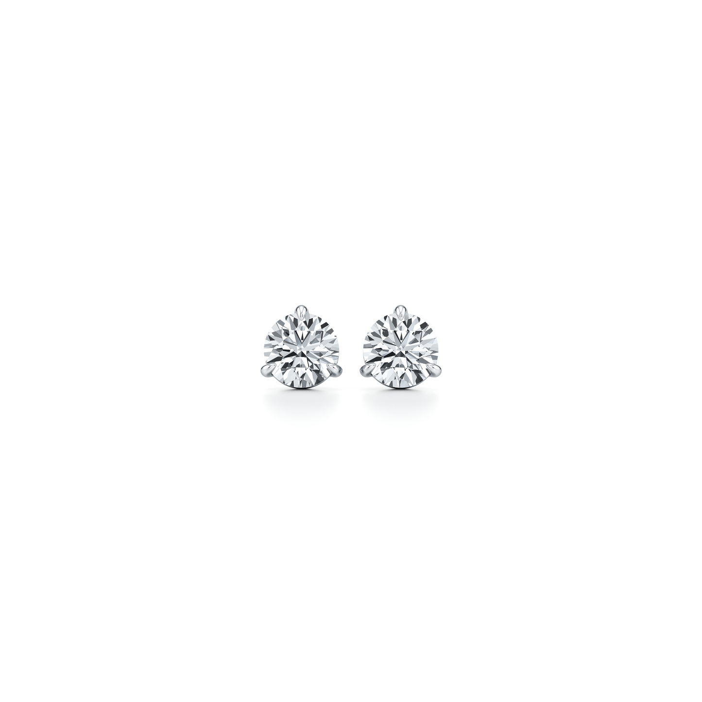 Chelsea Essential Lab Diamond Round Brilliant Martini Studs | Saviera Jewels