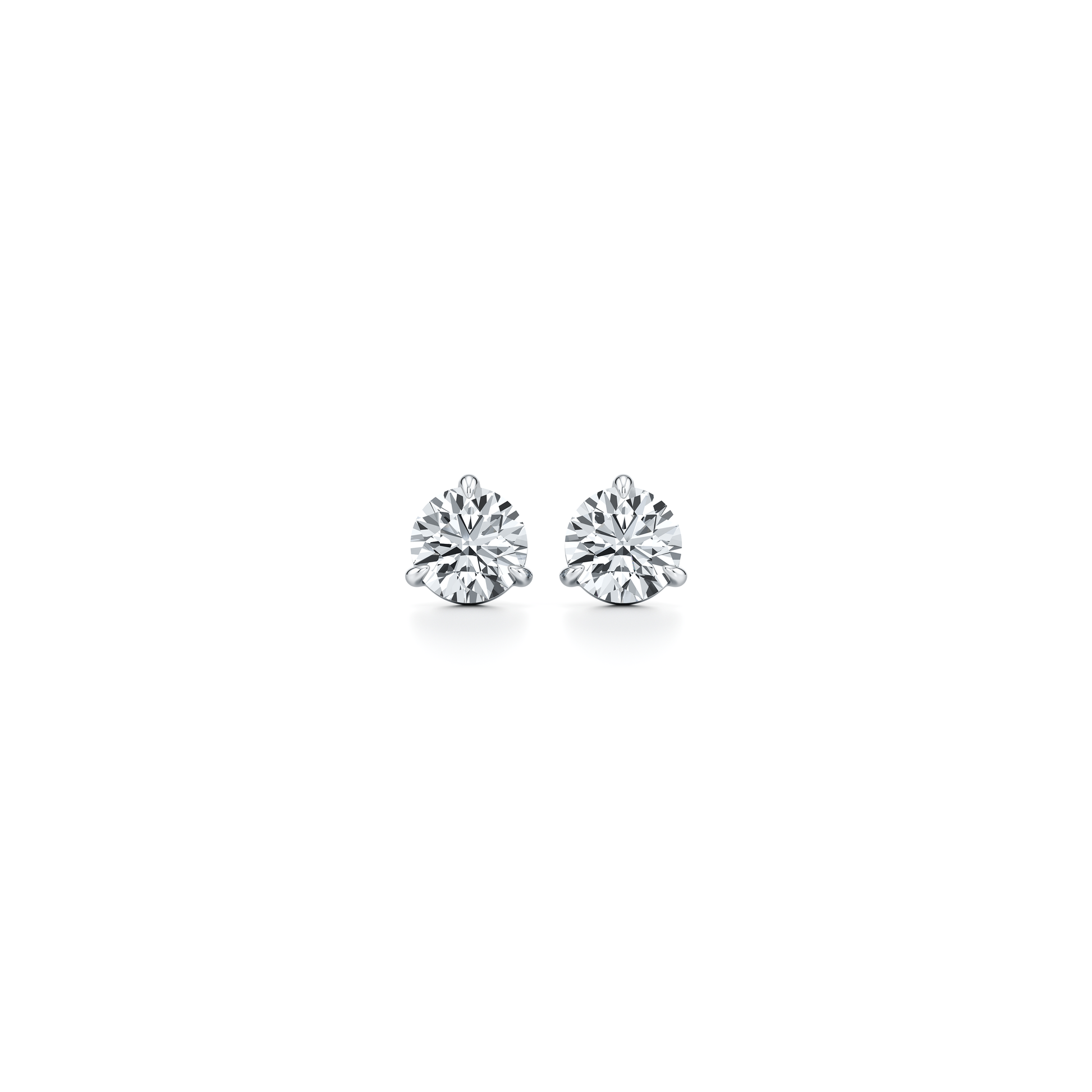 Chelsea Essential Lab Diamond Round Brilliant Martini Studs | Saviera Jewels