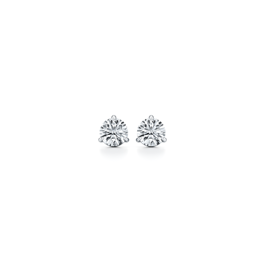 Chelsea Essential Lab Diamond Round Brilliant Martini Studs | Saviera Jewels