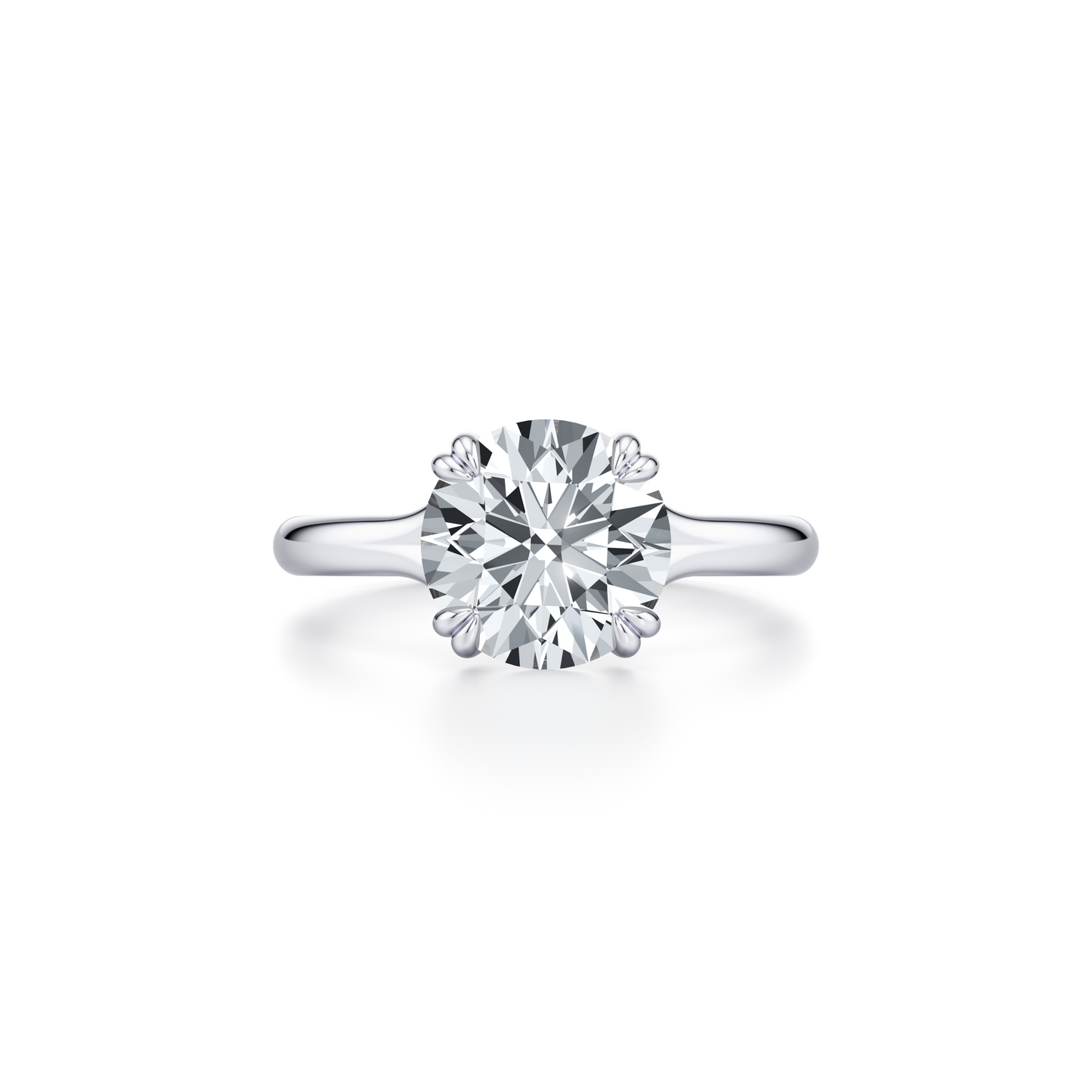 Jane Round Solitaire Lab Diamond Engagement Ring | Saviera Jewels