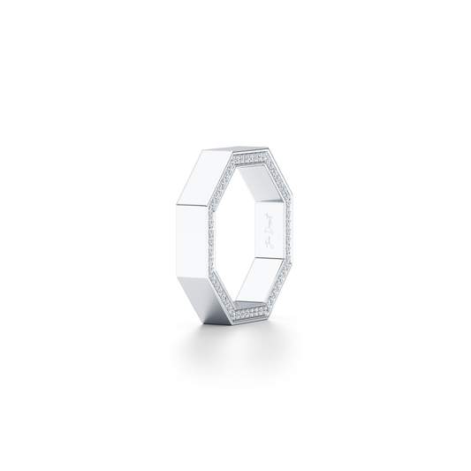 Hayden Flat Octagon Band | Saviera Jewels