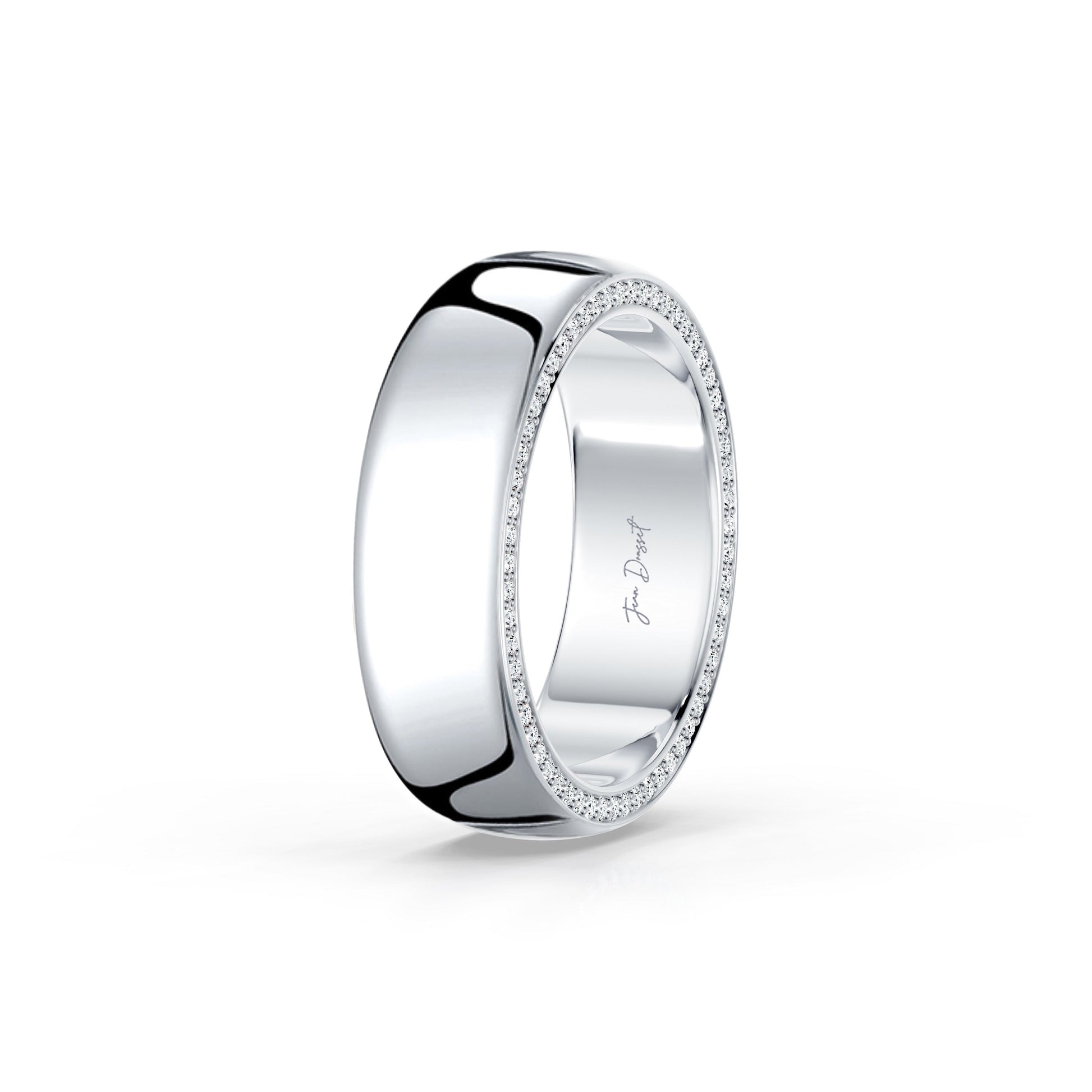 Hayden Quarter Round 6mm Band | Saviera Jewels