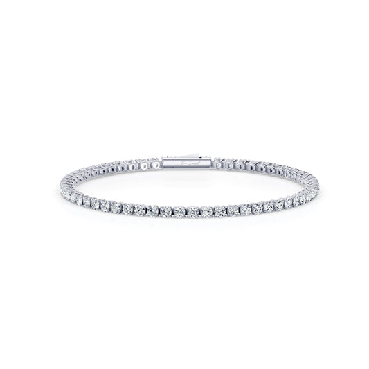Olivia Round Brilliant Lab Diamond Tennis Bracelet | Saviera Jewels