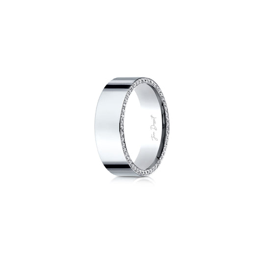 Hayden Flat 7.5mm Band | Saviera Jewels