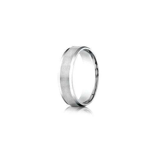 Modern Beveled Men's Wedding Band | Saviera Jewels