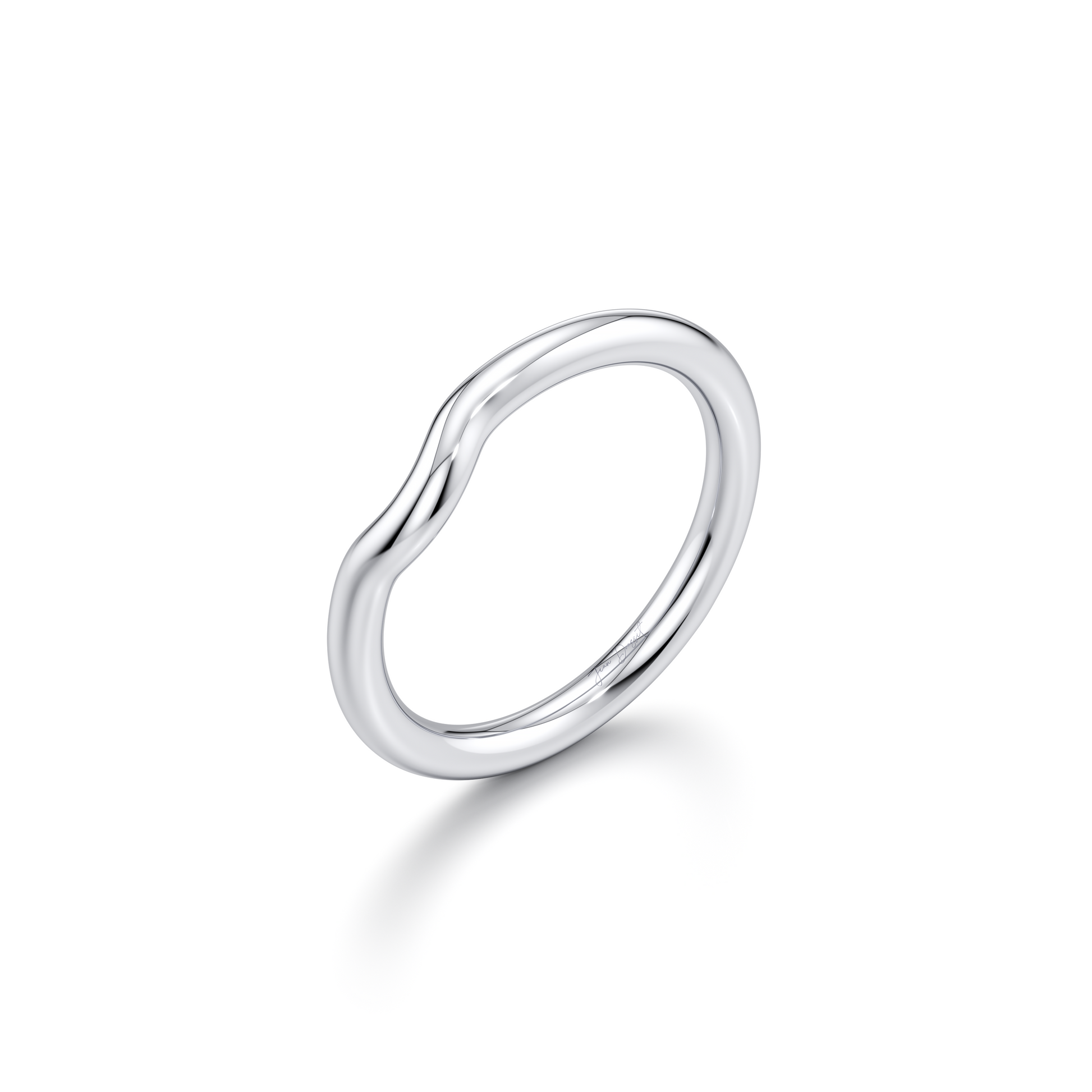 Contour Band - High Polish | Saviera Jewels