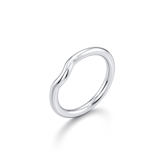 Contour Band - High Polish | Saviera Jewels