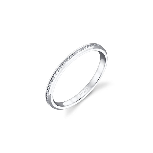 La Petite Channel Lab Diamond Eternity Band | Saviera Jewels