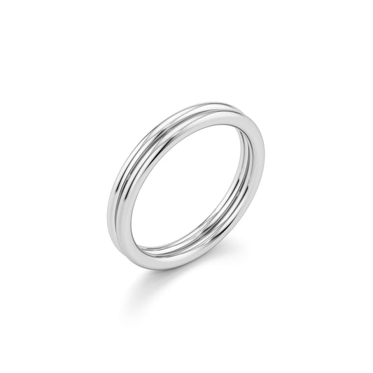 Elle Double Band | Saviera Jewels