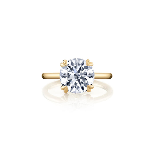 Kate Round Solitaire Lab Diamond Engagement Ring | Saviera Jewels