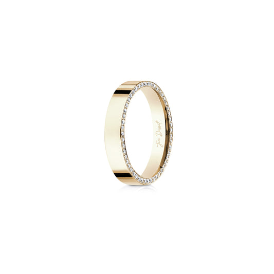 Hayden Flat 4mm Band | Saviera Jewels