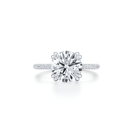 Kate Pear Solitaire Lab Diamond Engagement Ring | Saviera Jewels