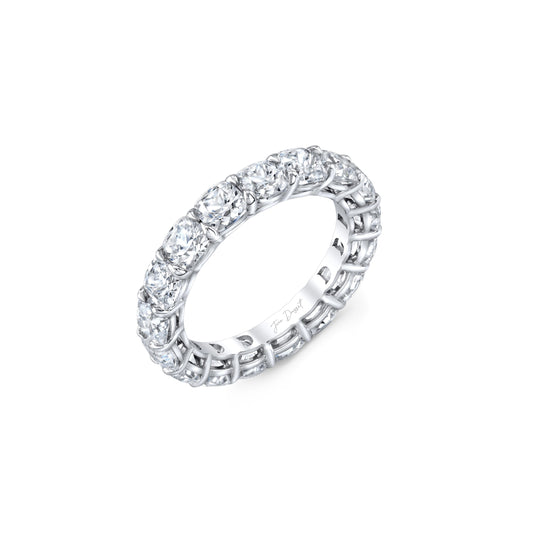 Olivia Cushion Lab Diamond Eternity Band | Saviera Jewels