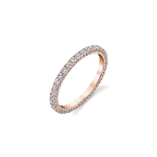 Alyssa Lab Diamond Eternity Band | Saviera Jewels