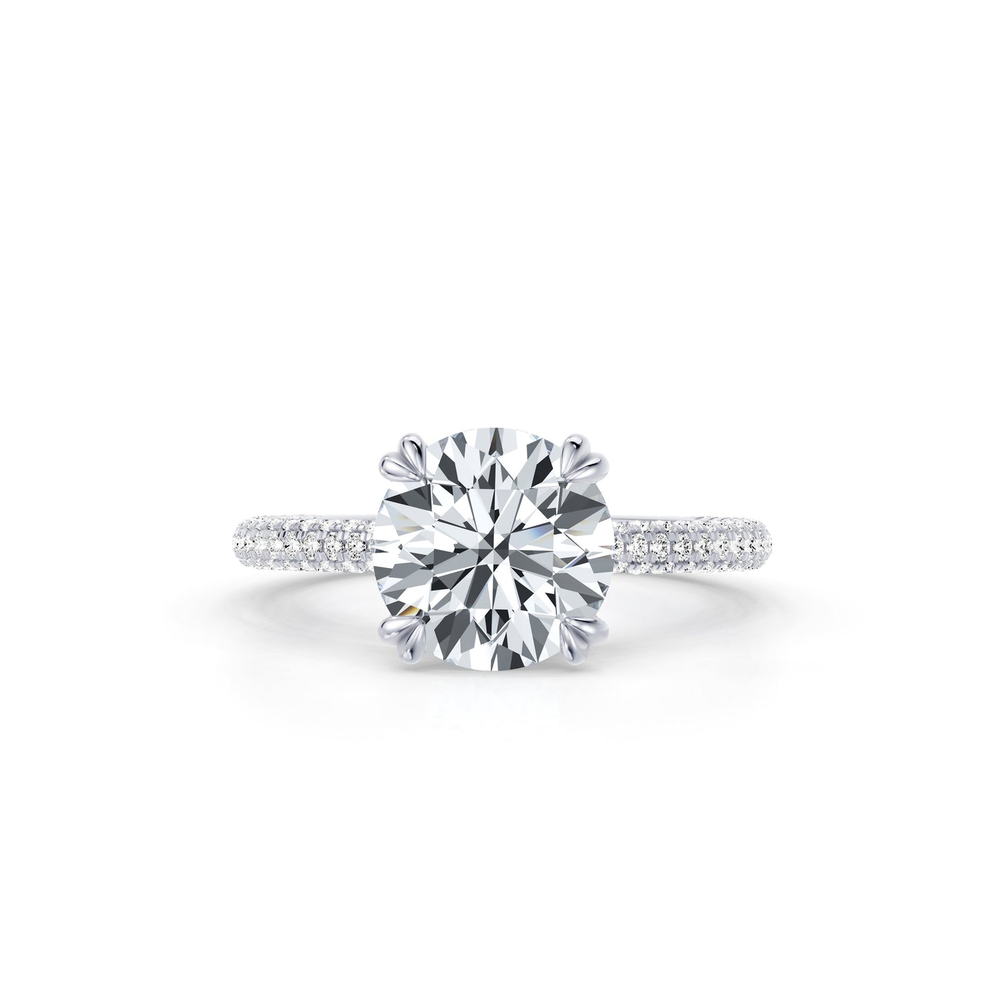 Chelsea Signature Antique Cushion Lab Diamond Engagement Ring | Saviera Jewels