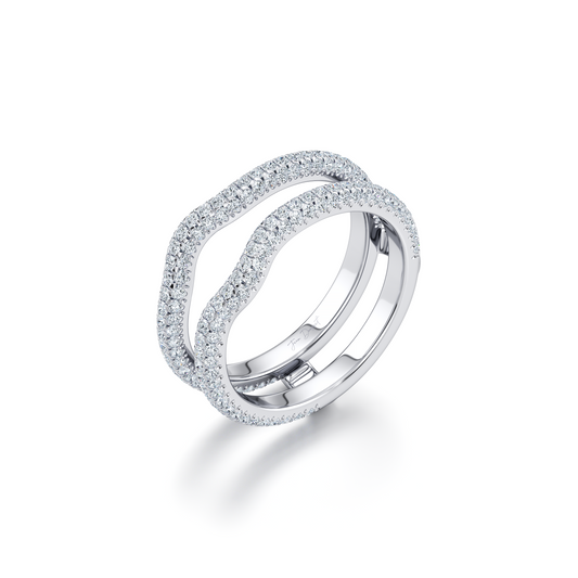 Wedding Jacket - One Row Pave | Saviera Jewels