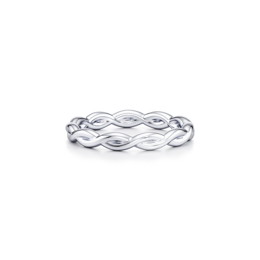 Ivy High Polish Wedding Band | Saviera Jewels