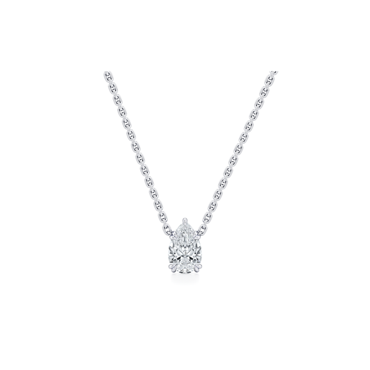 Elle Lab Diamond Pear Pendant | Saviera Jewels