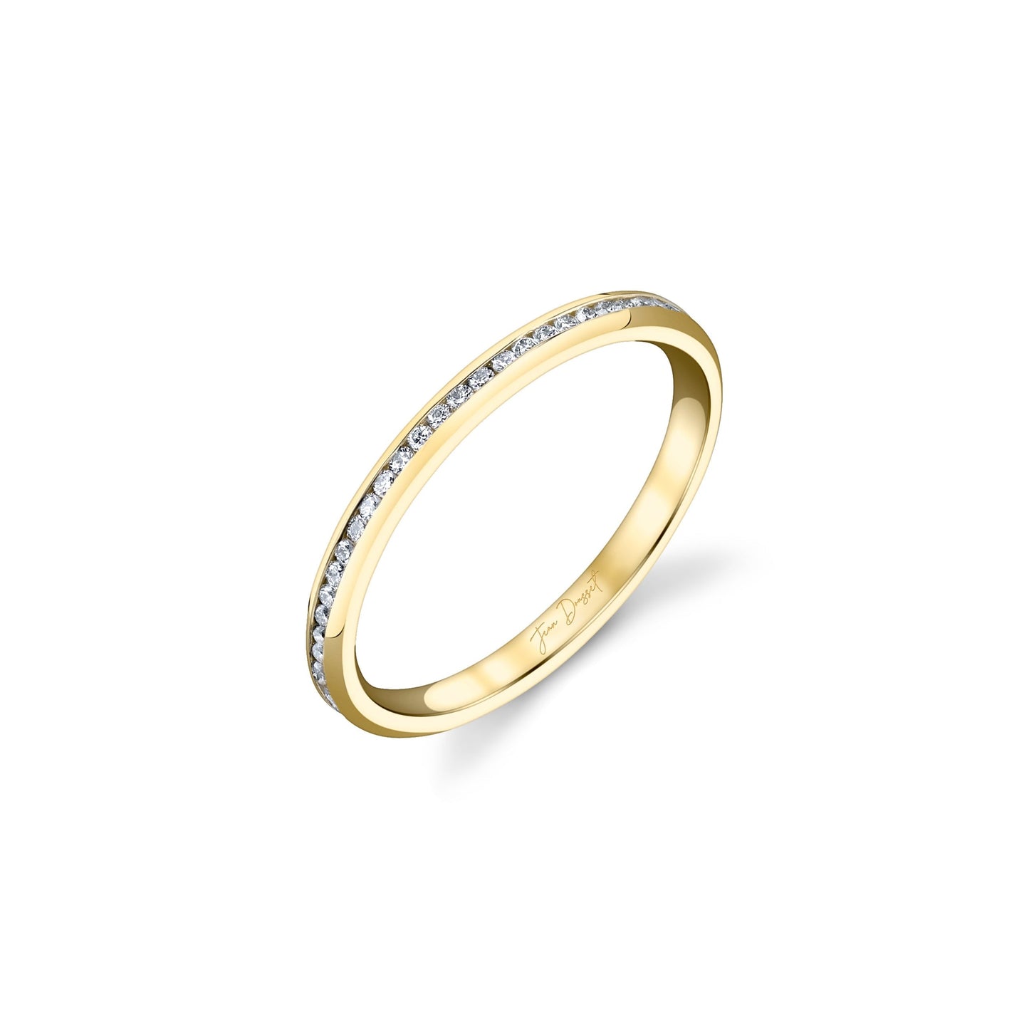 La Petite Channel Lab Diamond Eternity Band - view 2