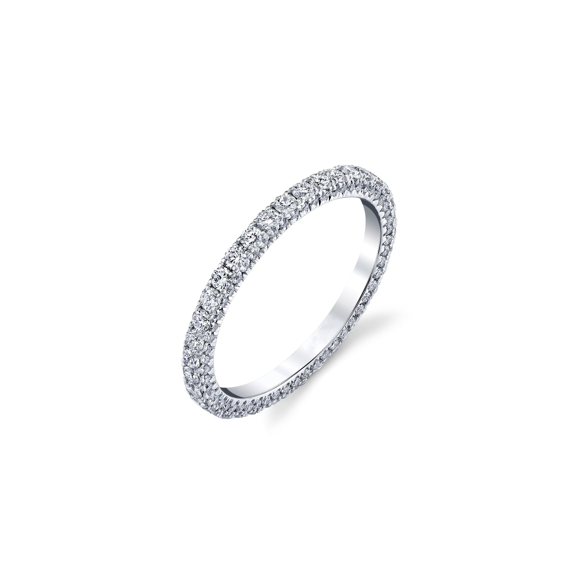 Alyssa Lab Diamond Eternity Band - view 2