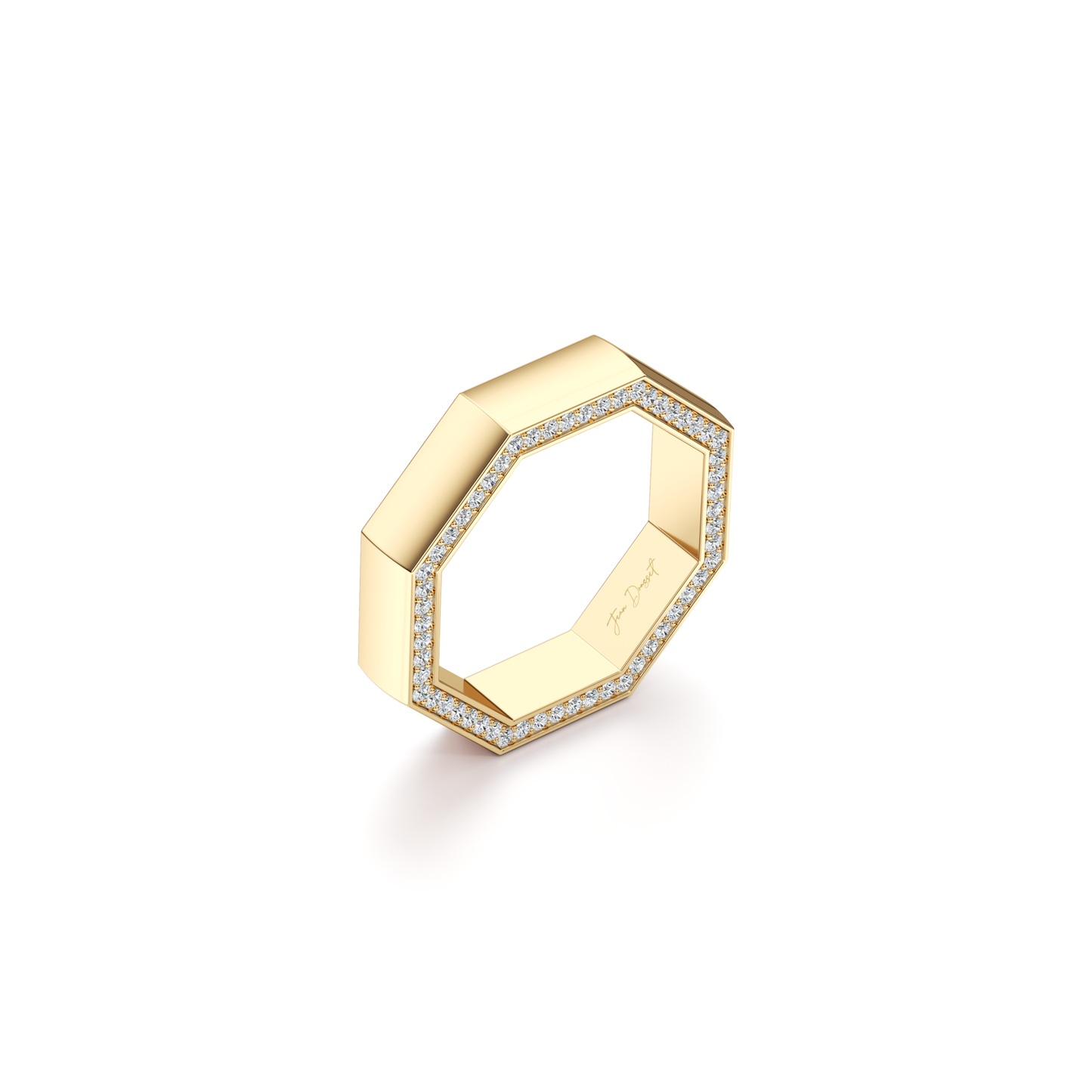 Hayden Quarter Round Octagon Band - view 2