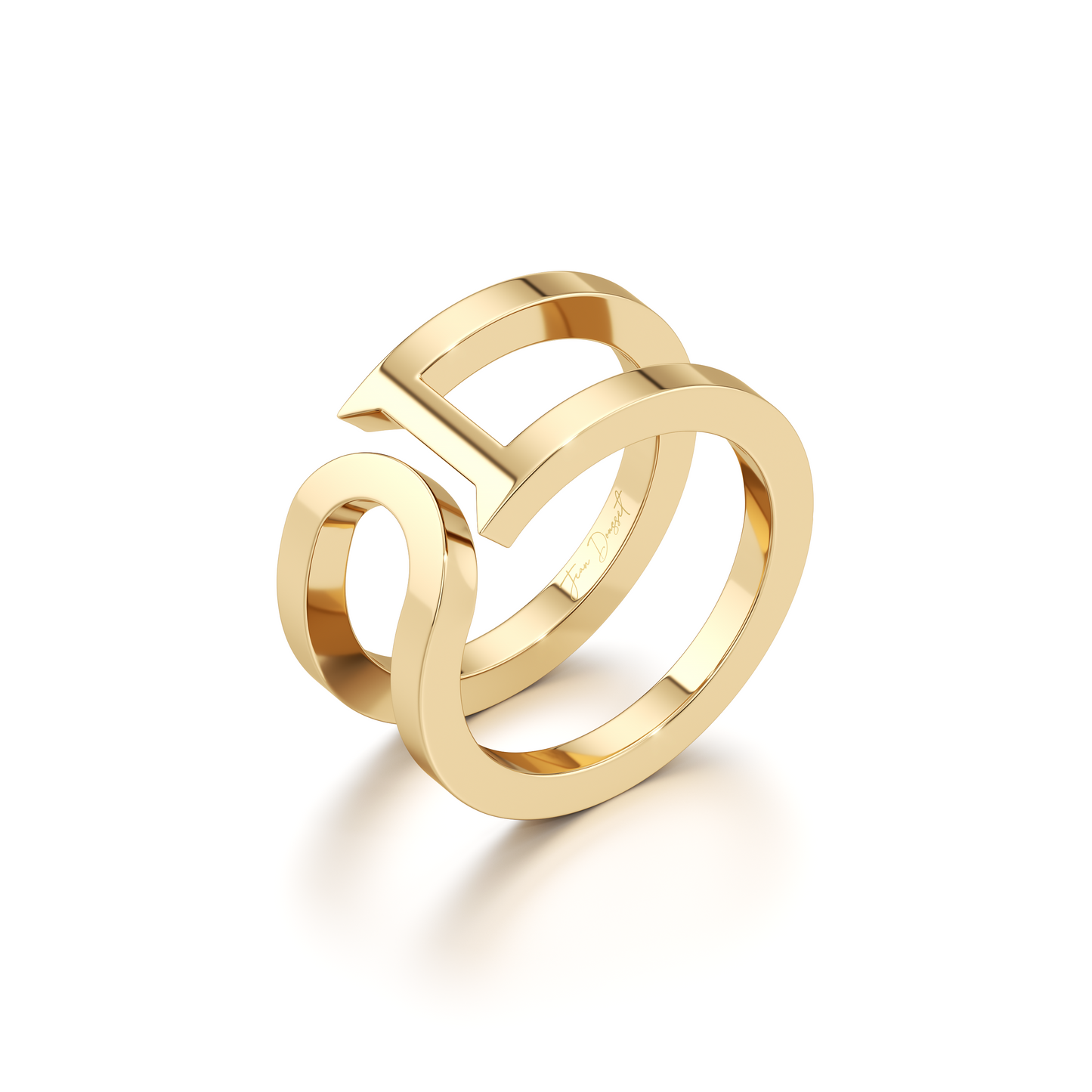 Saviera Open Wrap Ring - view 2