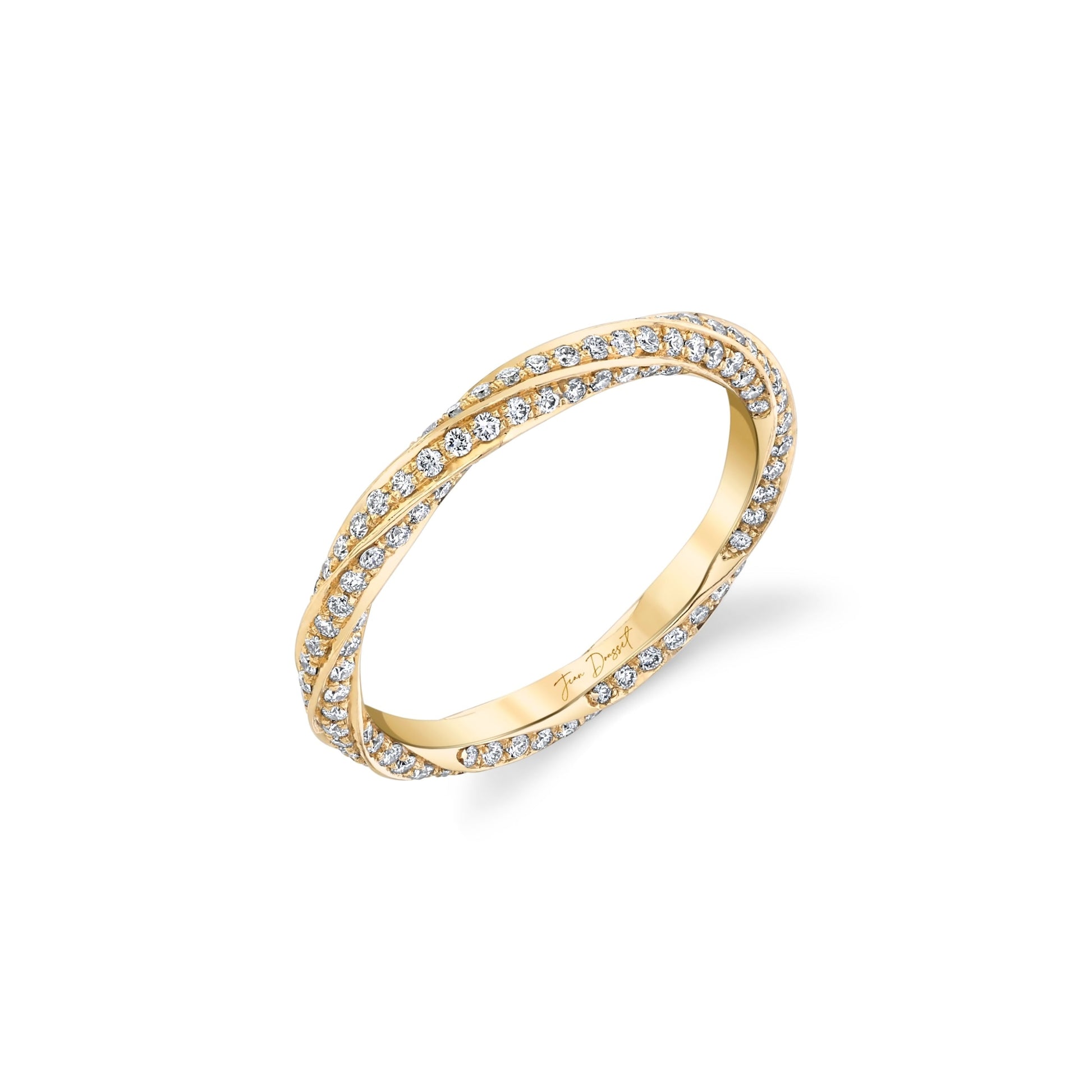 La Petite Twist Lab Diamond Eternity Band - view 2