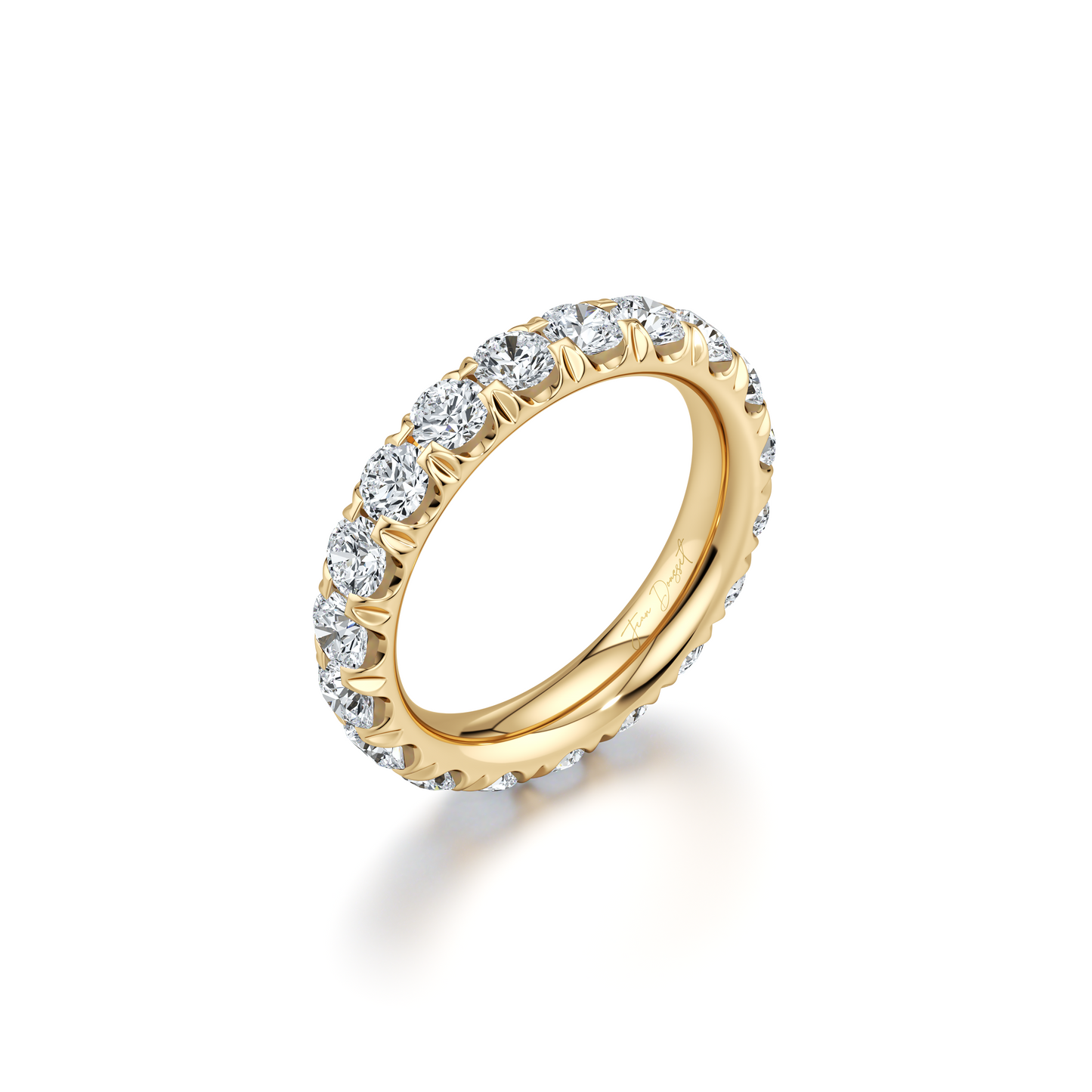 Audrey Large Lab Diamond Eternity Band - view 2