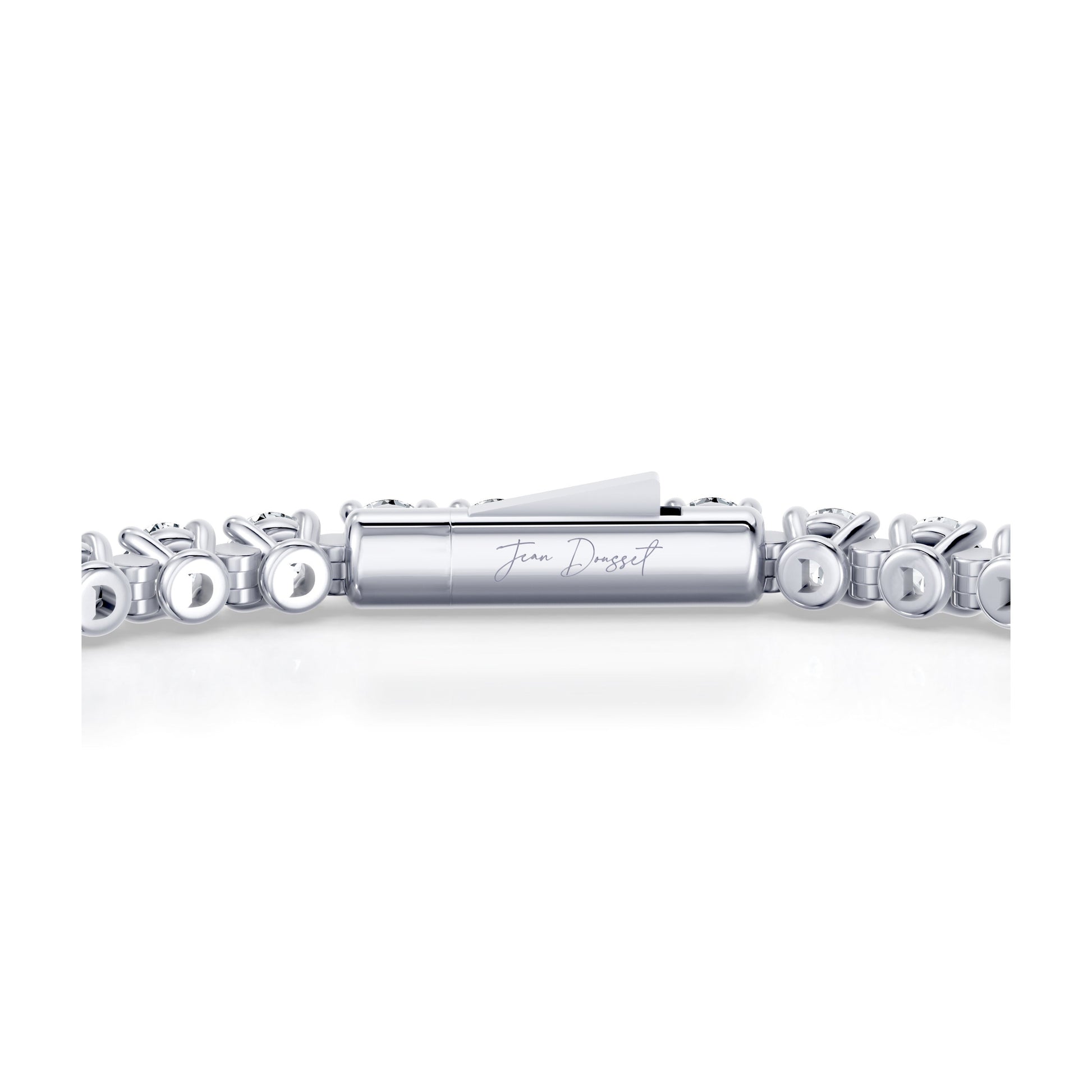 Olivia Round Brilliant Lab Diamond Tennis Bracelet - view 3