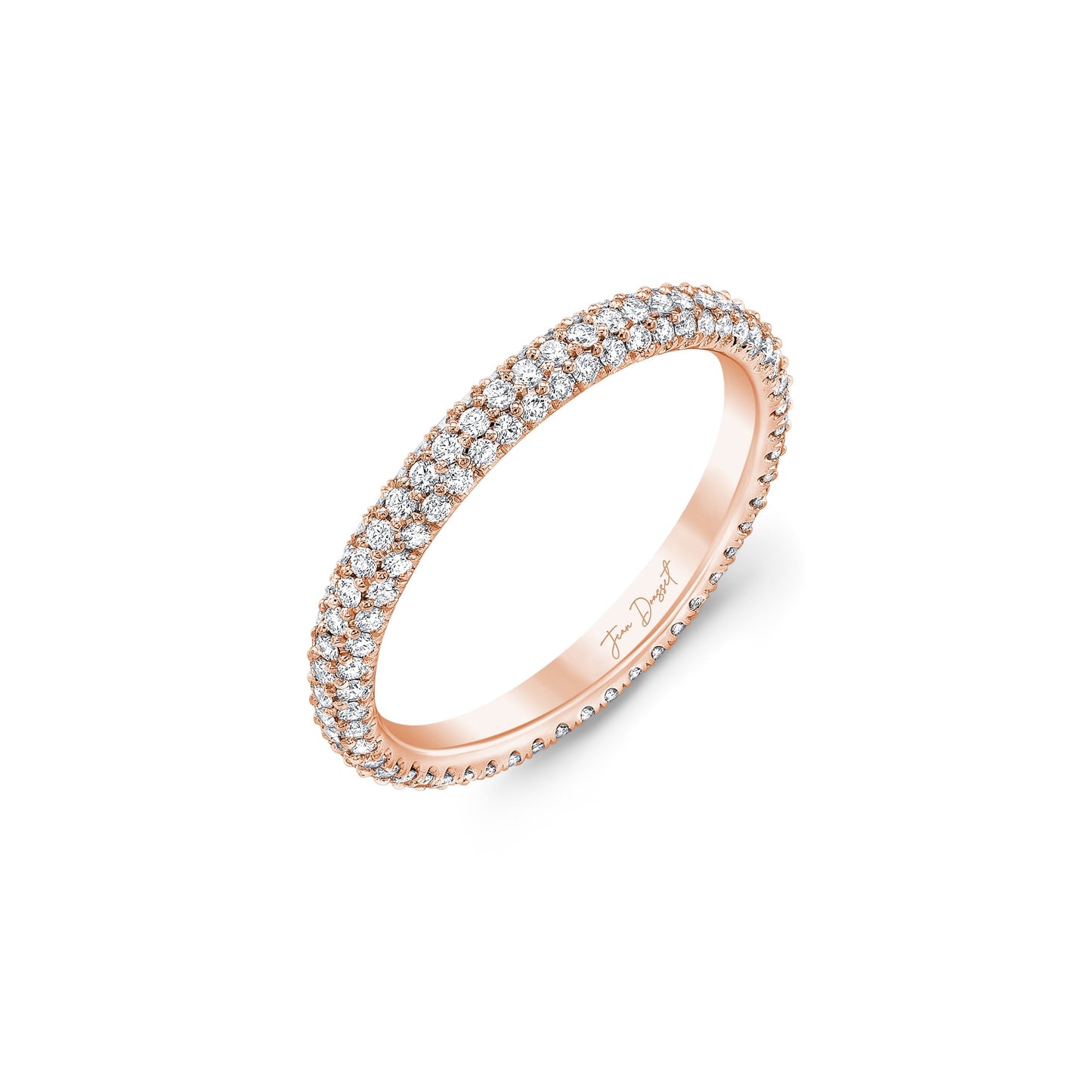 Chelsea Lab Diamond Wedding Band - view 3